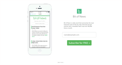 Desktop Screenshot of bitofnews.com
